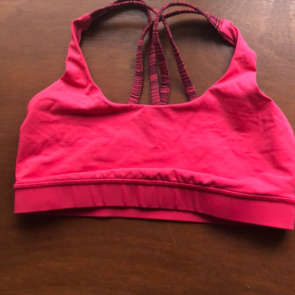 Lululemon Hot Pink Sports Bra 6